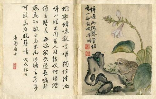 清逸風(fēng)骨 李鱔《竹石花鳥冊(cè)頁》高清賞析與金陵文脈