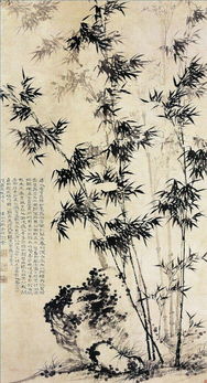 清雅逸韻 石濤《竹石花卉》精品賞析——南京竹石意蘊(yùn)探微